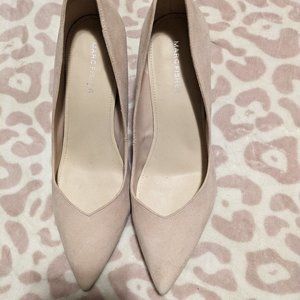 Blush Pink Marc Fisher Block Heels